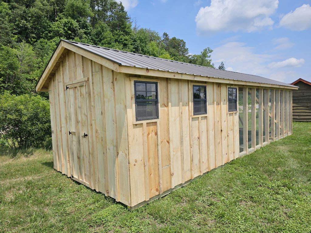 Large 10x30 Chicken Coop