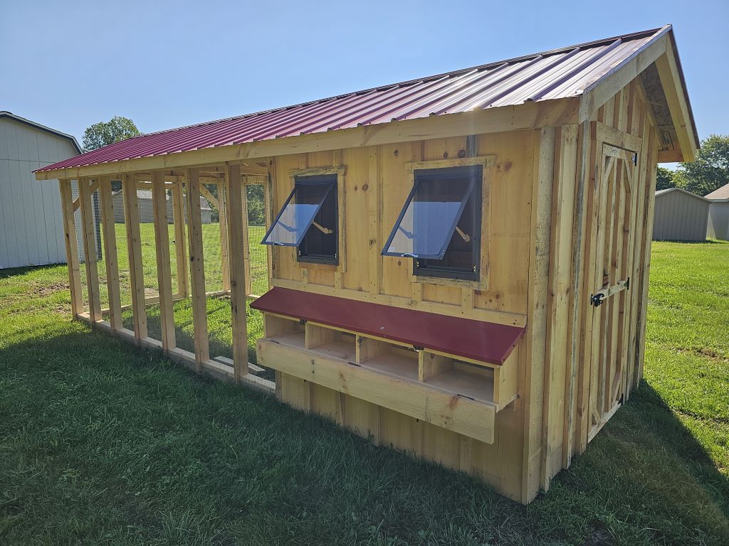 Large 8x20 Chicken Coop