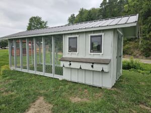 8x20 deluxe chicken coop